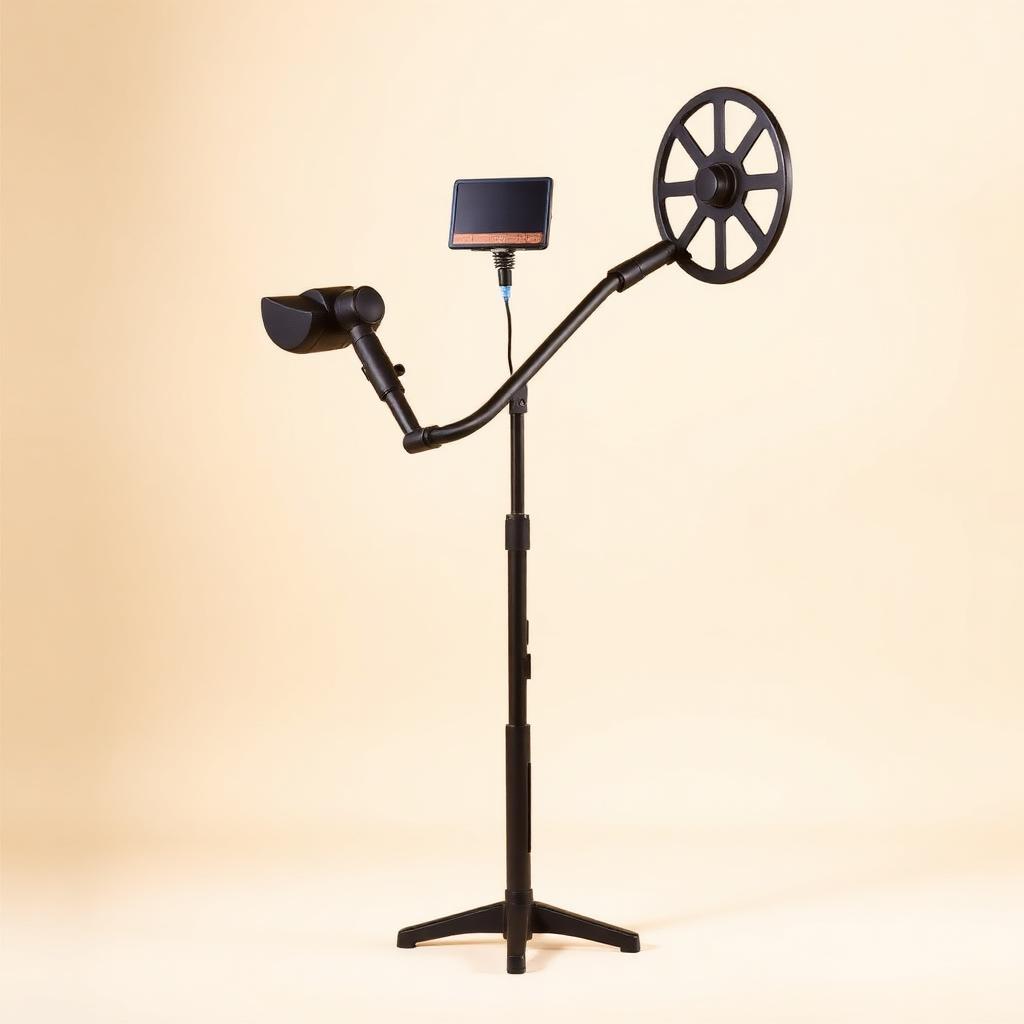 Professional metal detector display